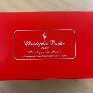 Brand new Christopher Radko ornament “Humbug No More” (A Christmas Carol)